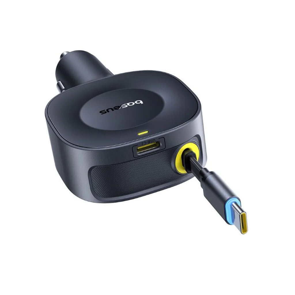 Baseus PrimeTrip VR2 Car Charger with Retractable Cable