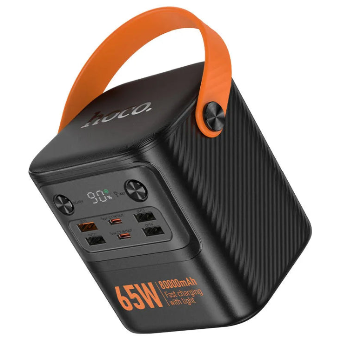 J152 Pro 80000mAh Power Bank | 65W PD Fast Charging | LED Lamp