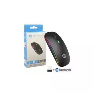 HP W10 Wireless RGB Bluetooth Mouse