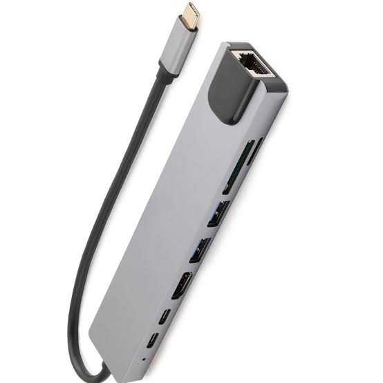 8-in-1 Type-C to HDTV Multiport Adapter Hub